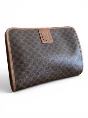 Celine Vintage Macadam Clutch